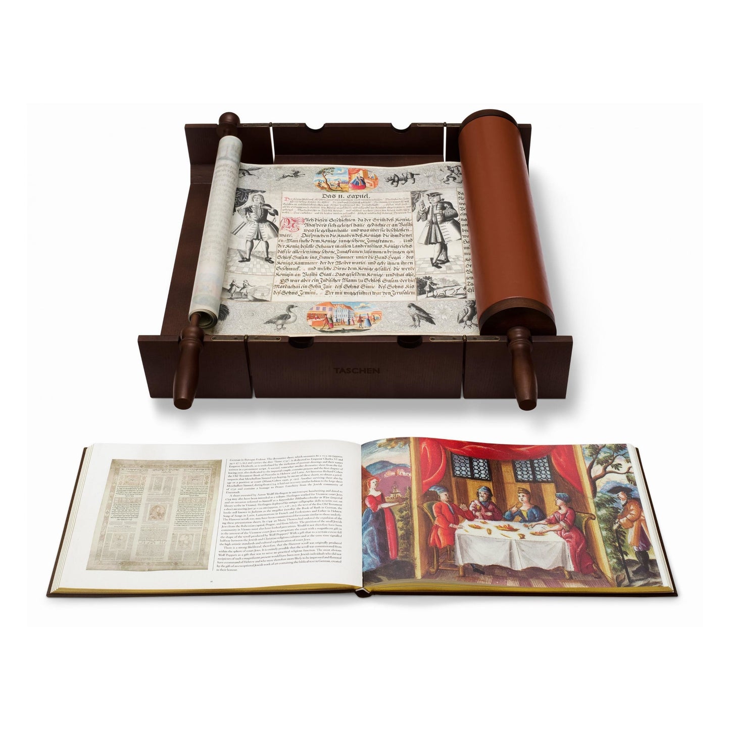 The Esther Scroll (German, French, English) (AP)