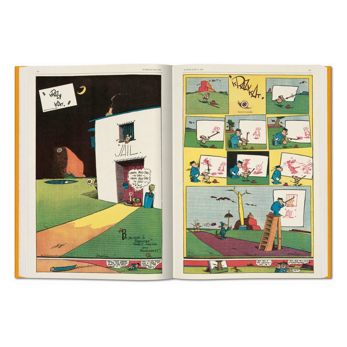George Herriman’s “Krazy Kat”. The Complete Color Sundays 1935–1944 (English)