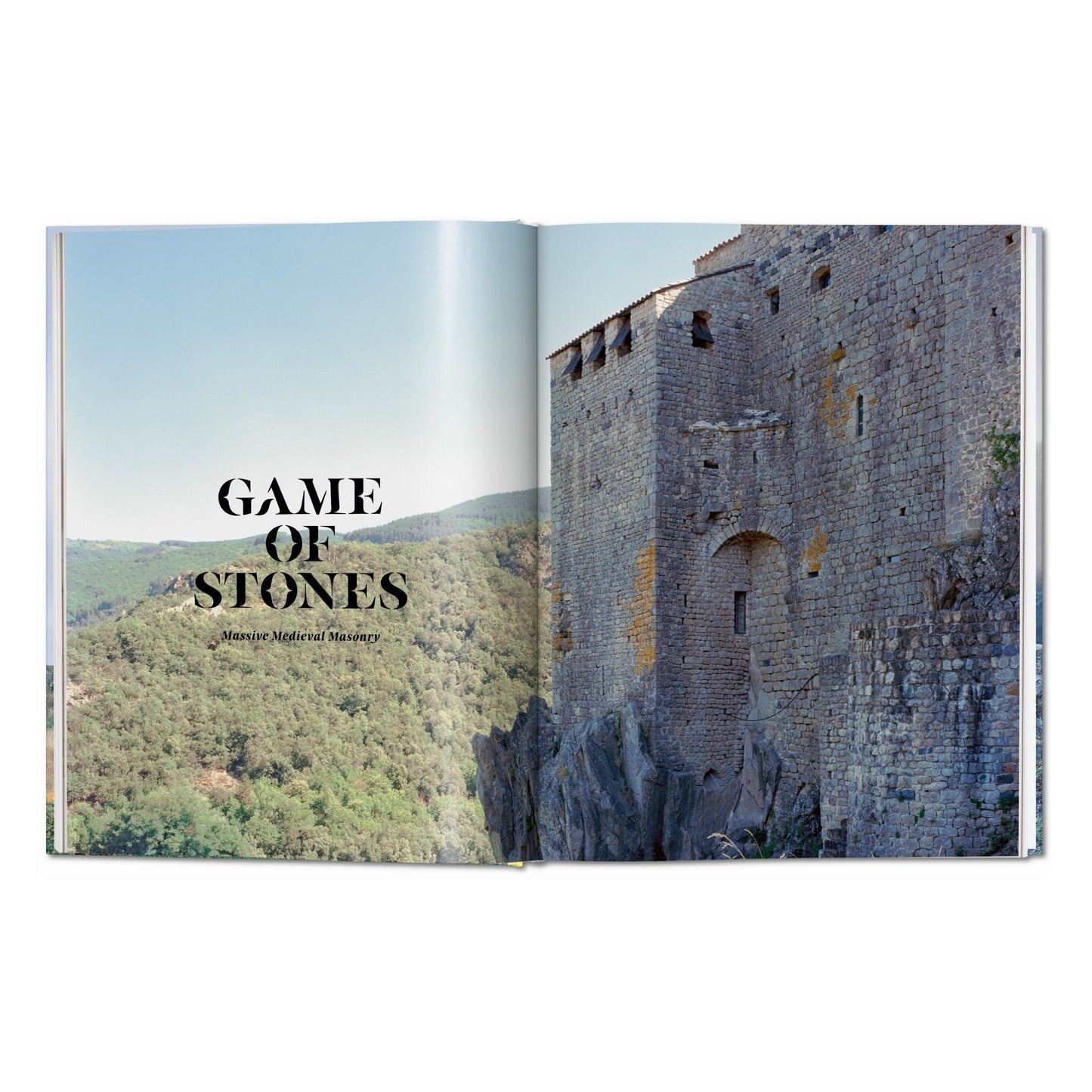 Frédéric Chaubin. Stone Age. Ancient Castles of Europe (German, French, English)