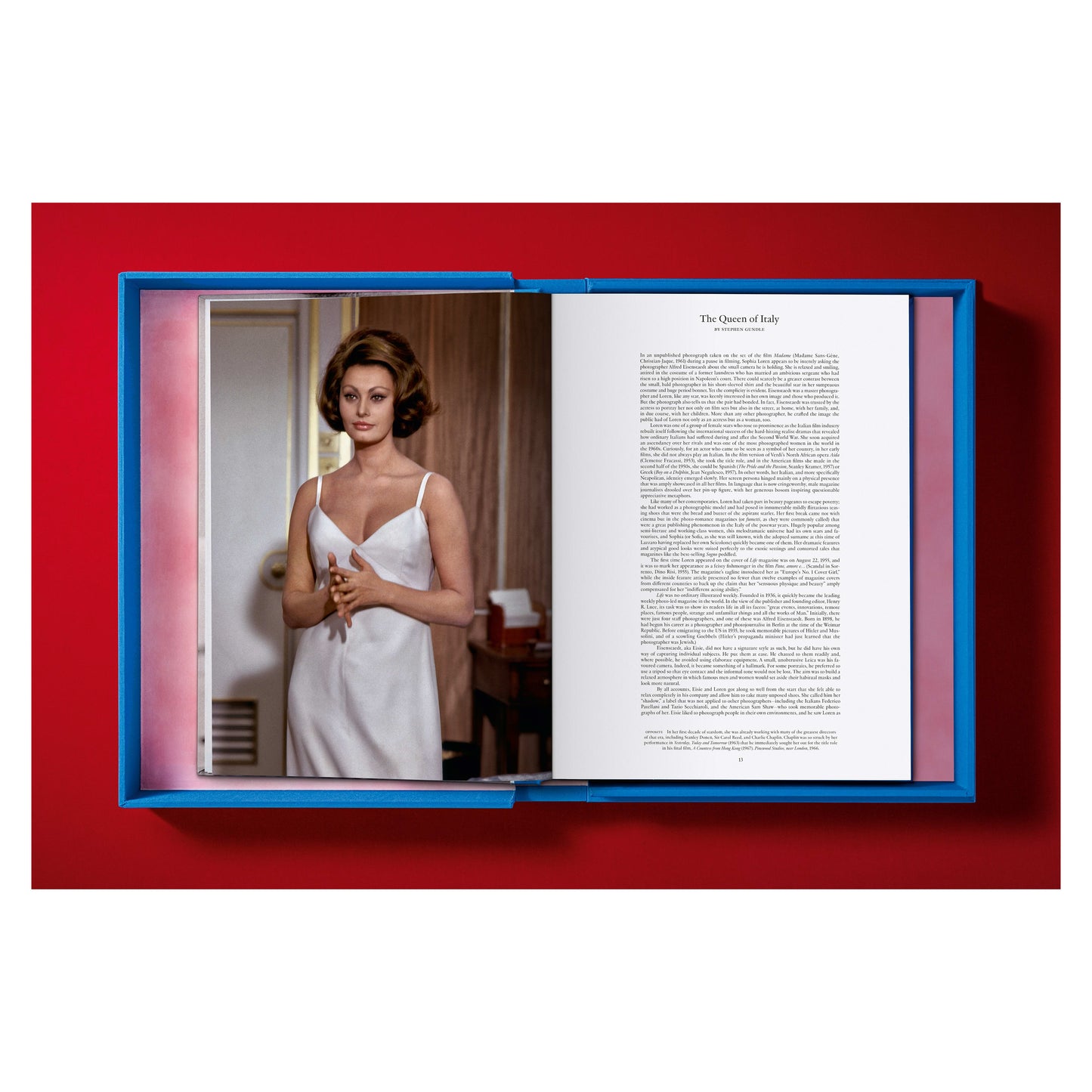 Eisenstaedt, Sophia Loren (English) (SA)