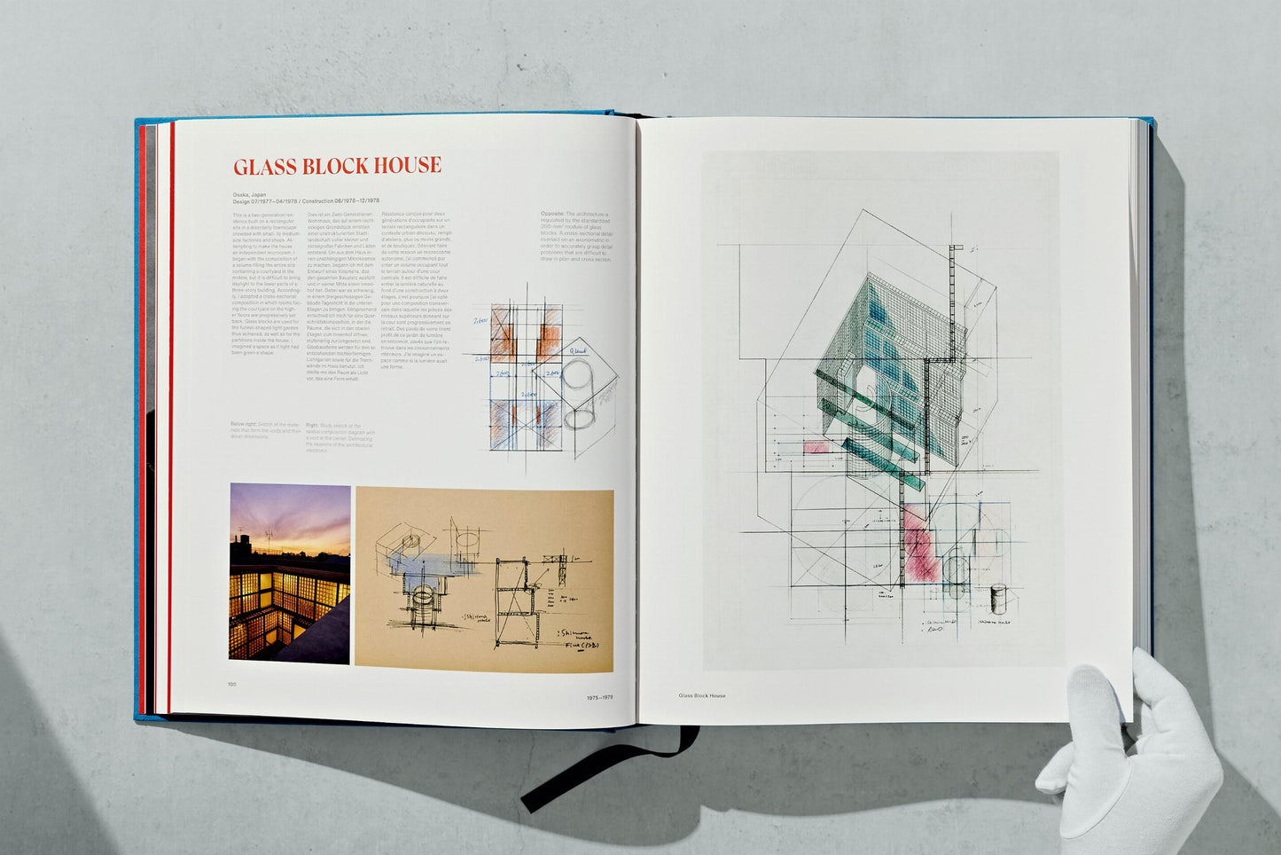 Tadao Ando. Sketches, Drawings, and Architecture. Art Edition (German, French, English)