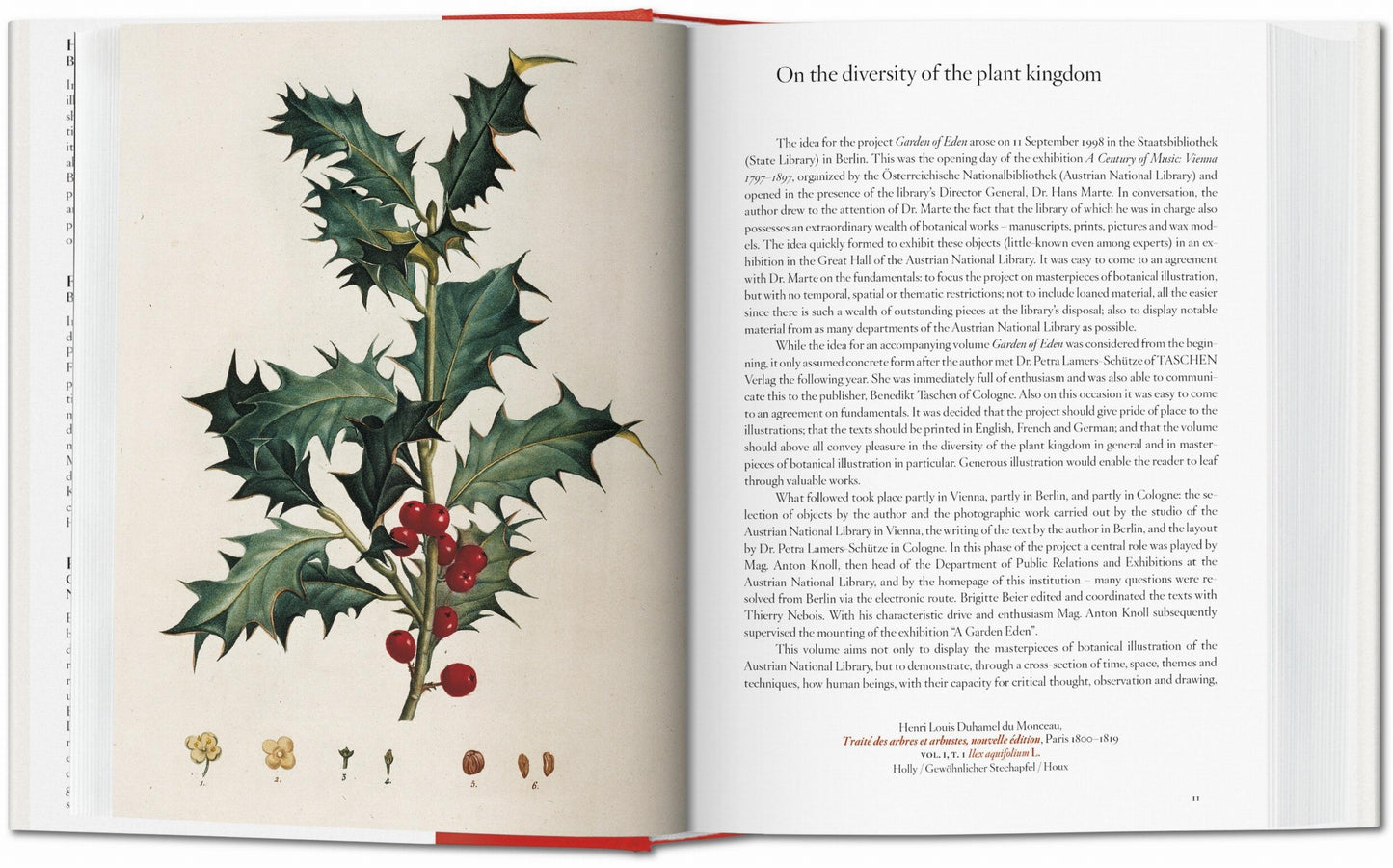 A Garden Eden. Masterpieces of Botanical Illustration. 40th Ed. (Spanish, English, Italian)