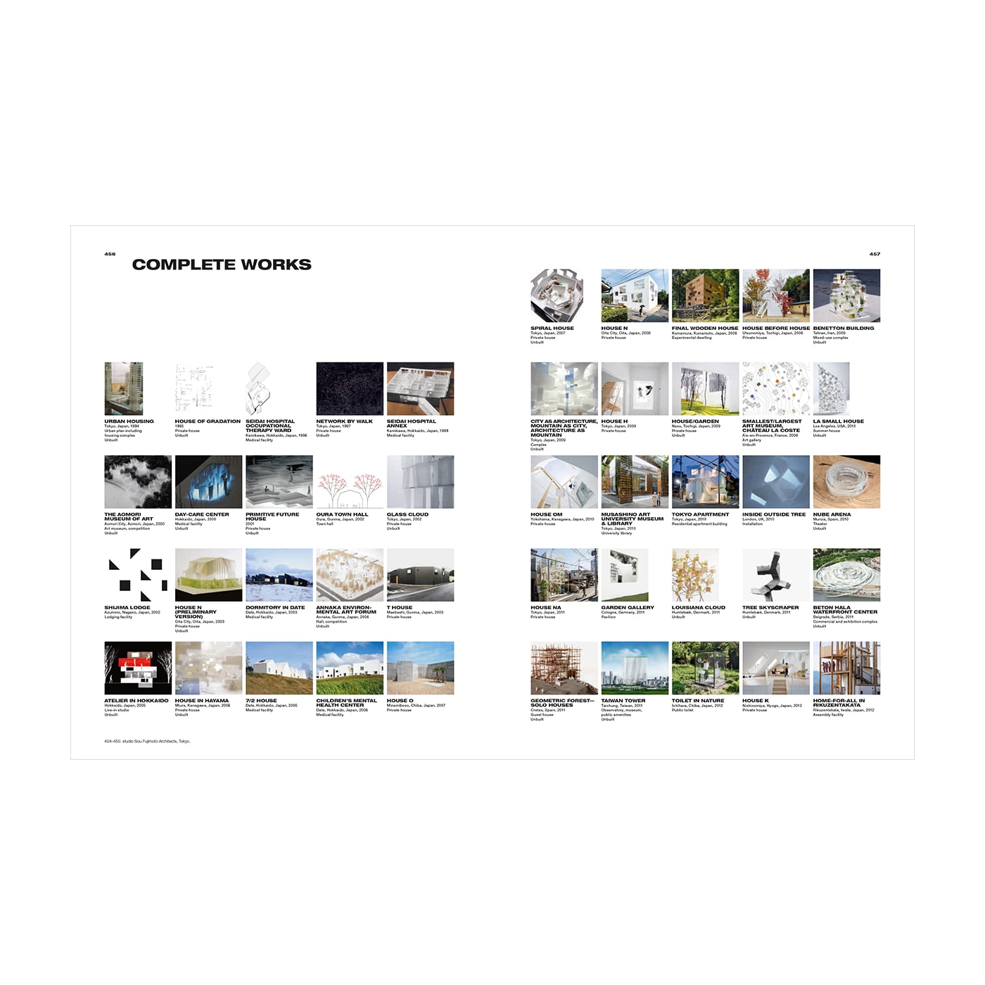 Fujimoto. Complete Works 1994–Today (German, French, English)