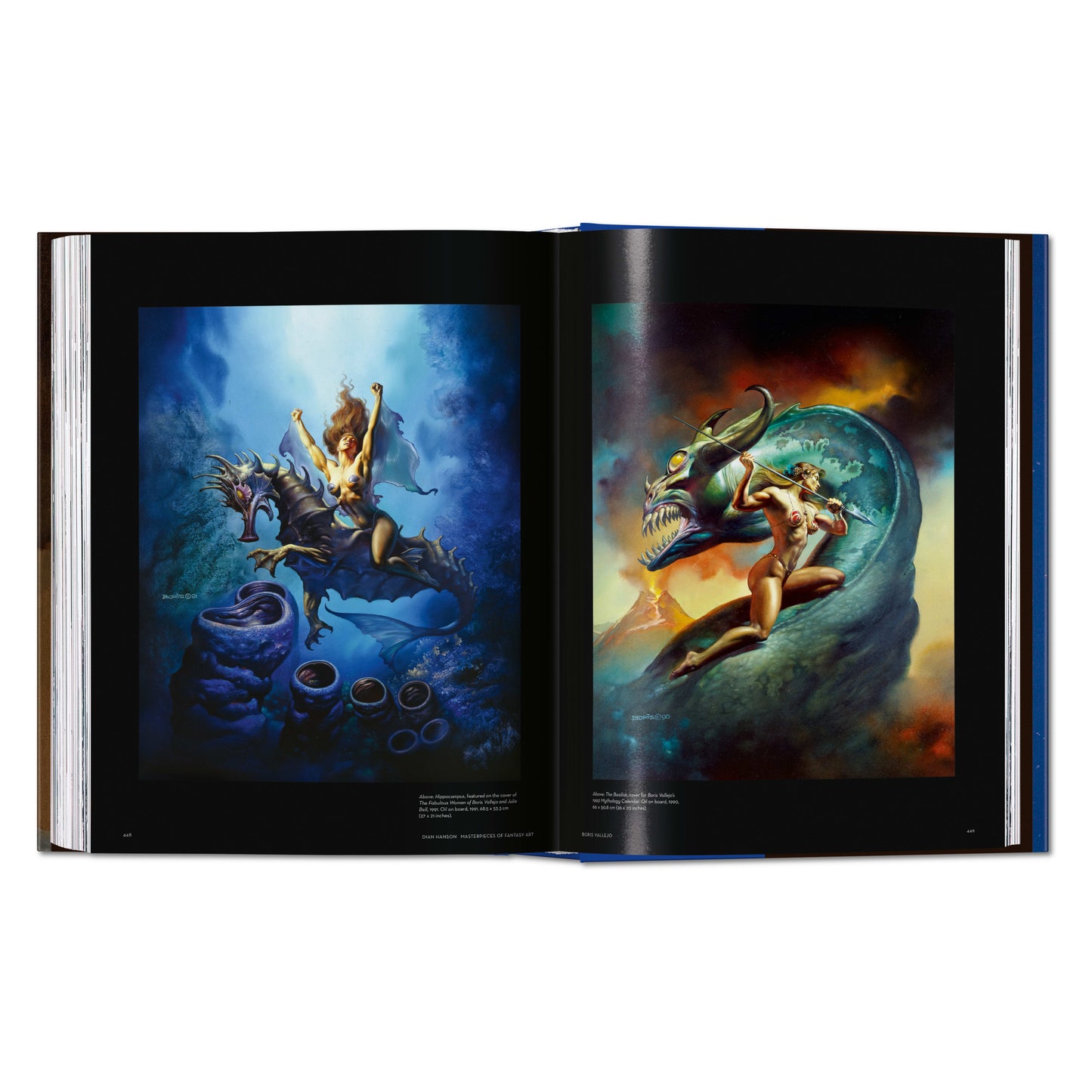 Masterpieces of Fantasy Art (German, French, English)