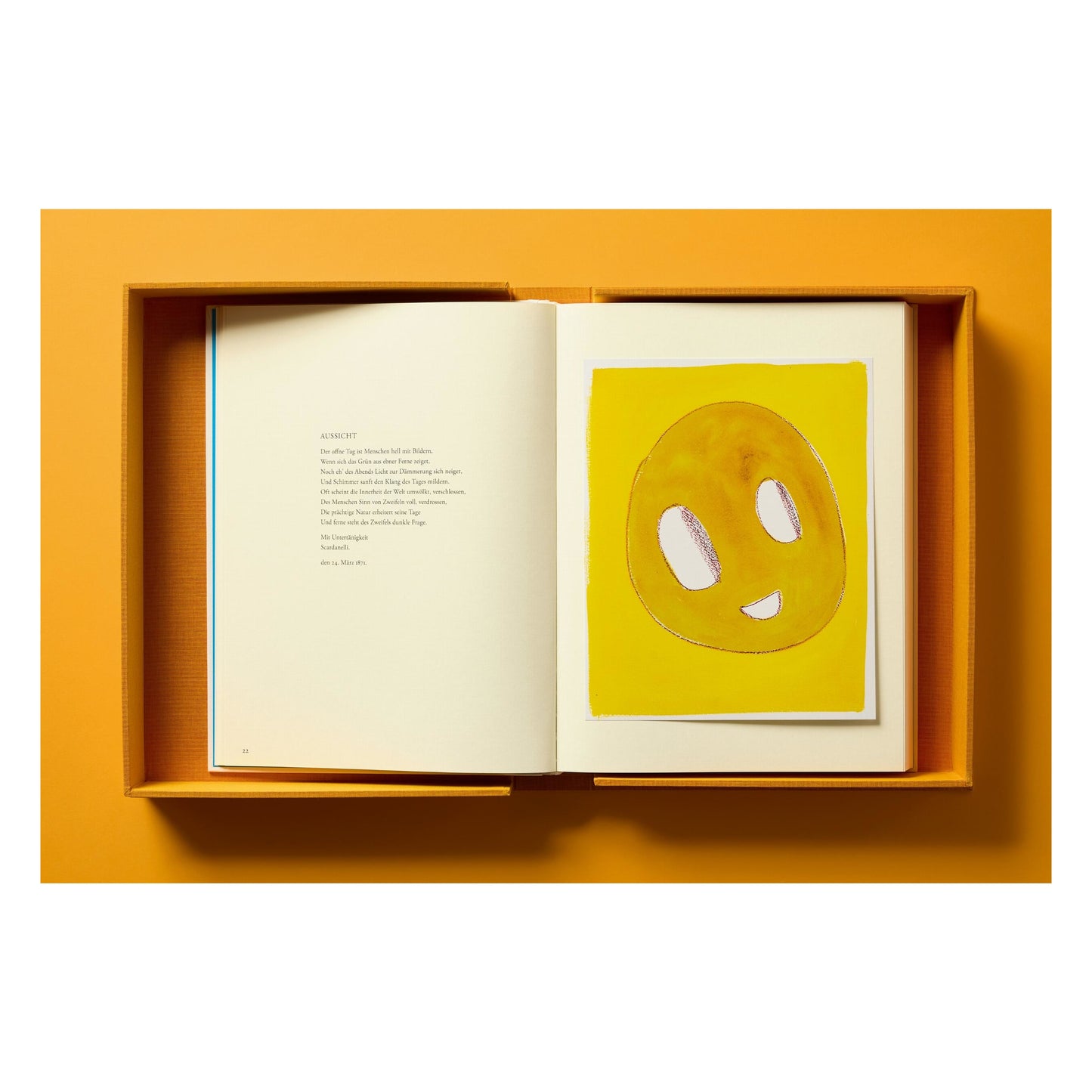 André Butzer. Friedrich Hölderlin. Die Jahreszeiten / The Seasons. Art Edition No. 1–40 (German, English)