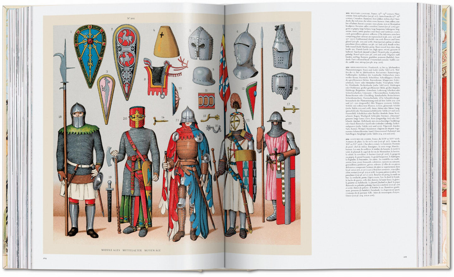 Racinet. The Complete Costume History (German, French, English)