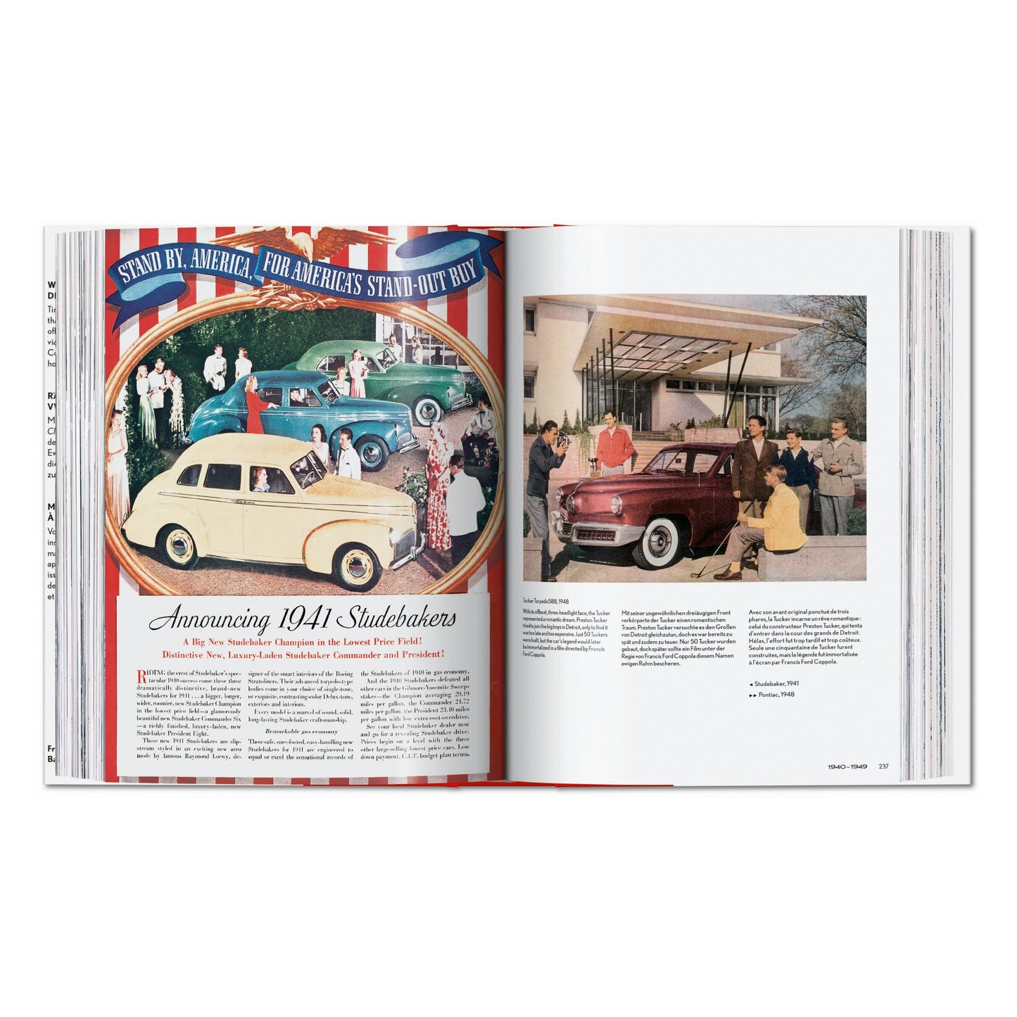 20th Century Classic Cars (German, French, English)