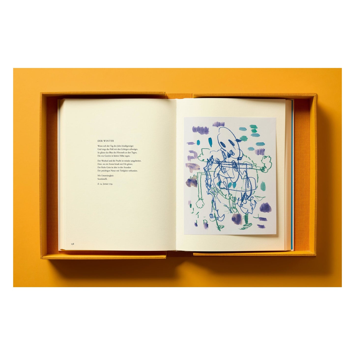 André Butzer. Friedrich Hölderlin. Die Jahreszeiten / The Seasons. Art Edition No. 1–40 (German, English)