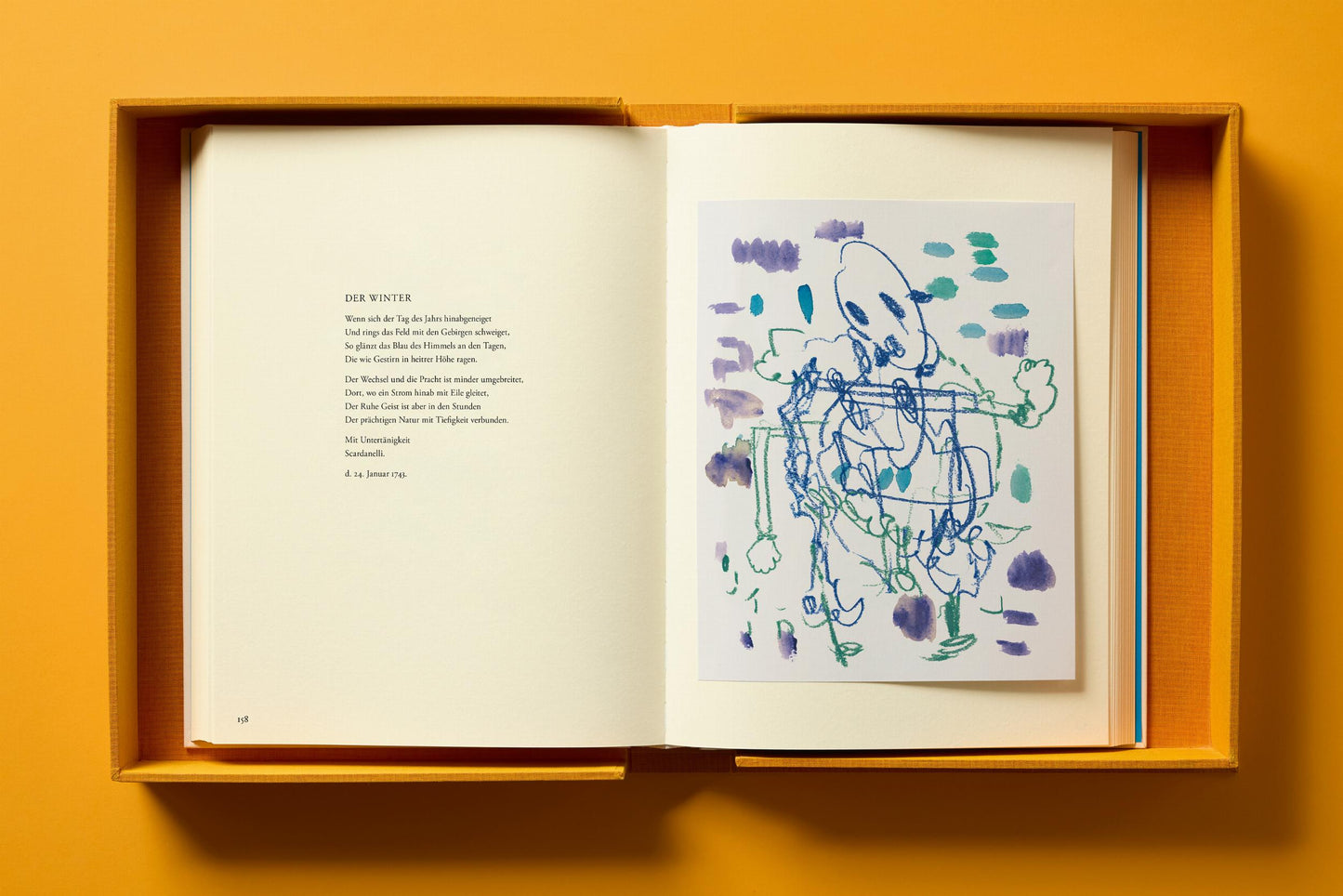 André Butzer. Friedrich Hölderlin. Die Jahreszeiten / The Seasons. Art Edition No. 1–40 (German, English)