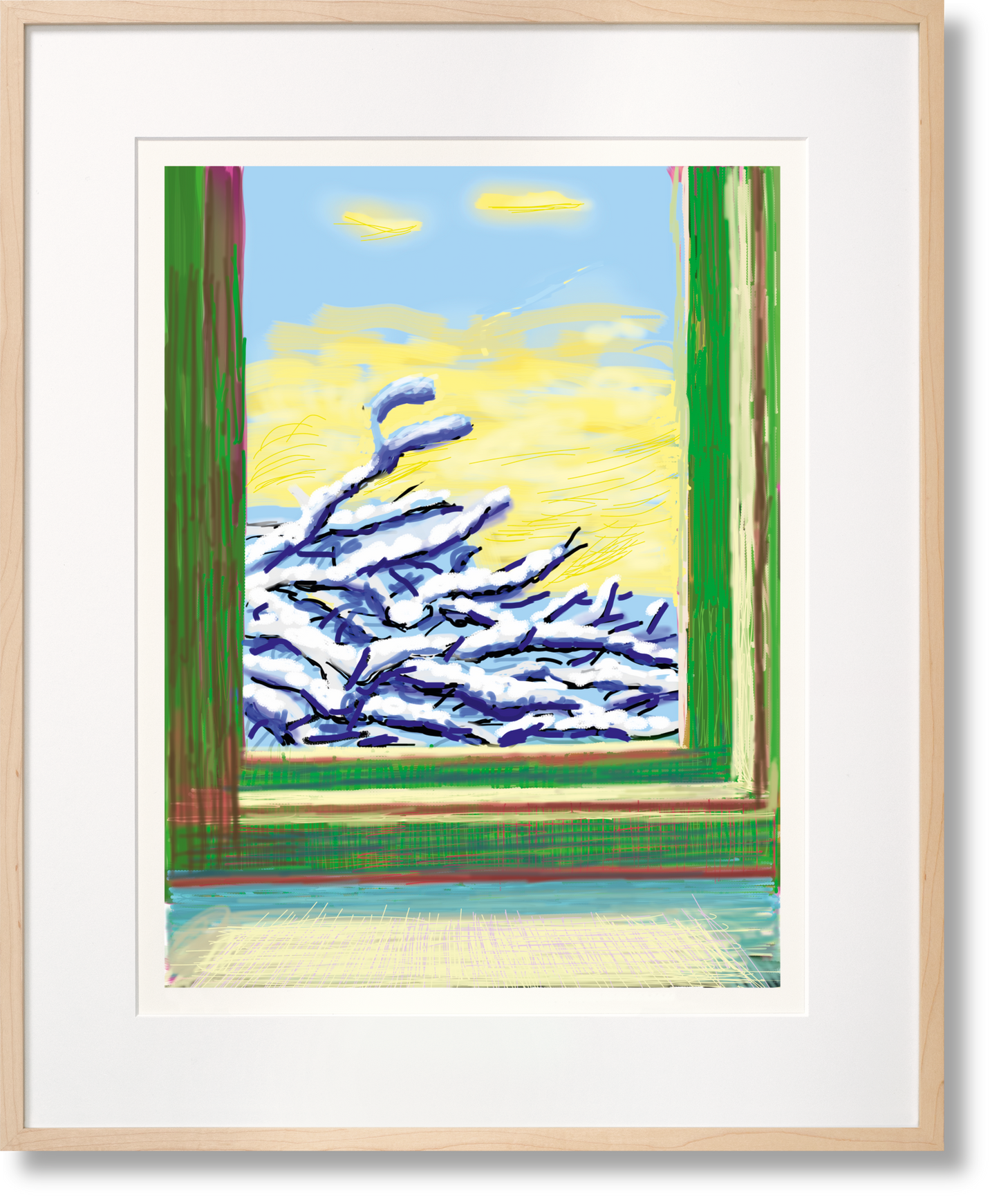 Hockney, My Window, Art C (No.501-750) (English) (AP)