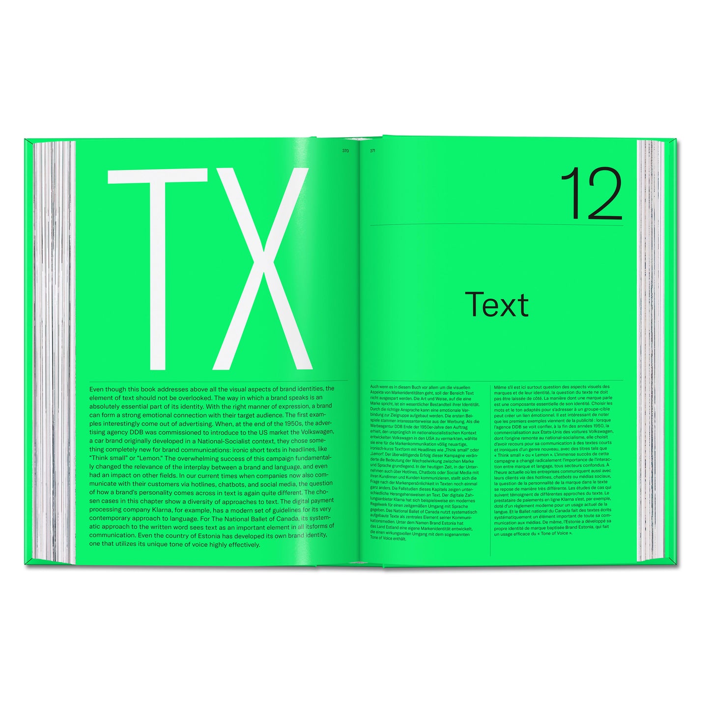 The Elements of Brand Design (German, French, English)
