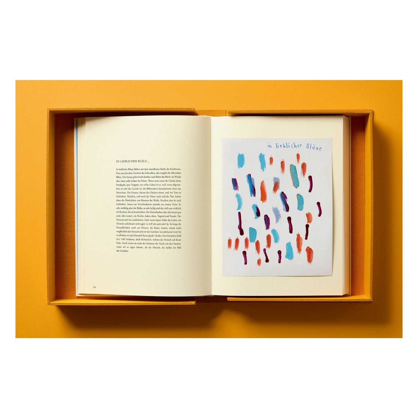 André Butzer. Friedrich Hölderlin. Die Jahreszeiten / The Seasons. Art Edition No. 1–40 (German, English)