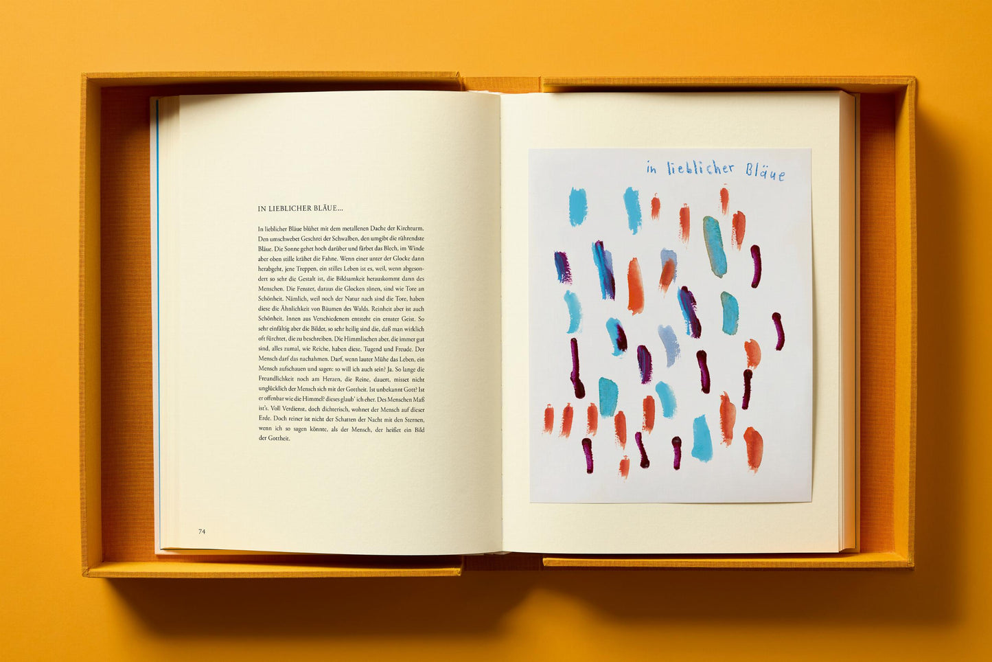 André Butzer. Friedrich Hölderlin. Die Jahreszeiten / The Seasons. Art Edition No. 1–40 (German, English)