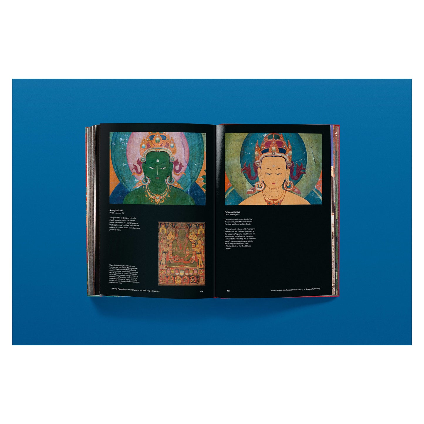 Murals of Tibet. BABY SUMO. Art Edition No. 241–320, ‘Blue Medicine Buddha, Tsaparang’ (early 15th century) (English)