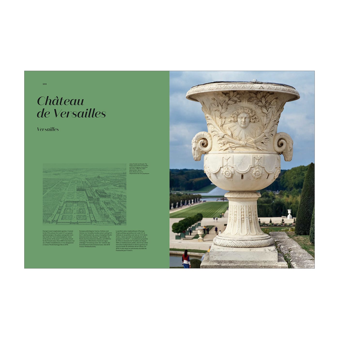 Listri. European Gardens (German, French, English)