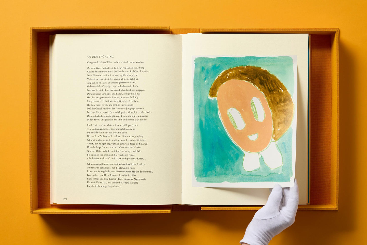 André Butzer. Friedrich Hölderlin. Die Jahreszeiten / The Seasons. Art Edition No. 1–40 (German, English)