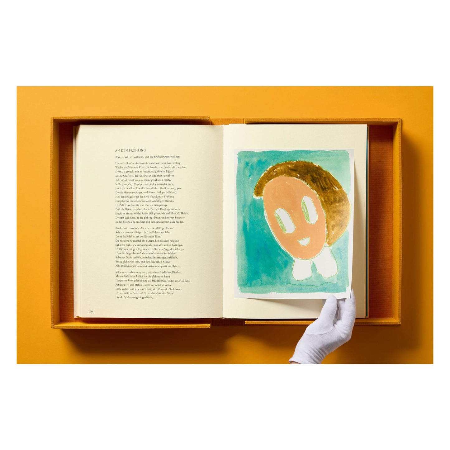 André Butzer. Friedrich Hölderlin. Die Jahreszeiten / The Seasons. Art Edition No. 1–40 (German, English)