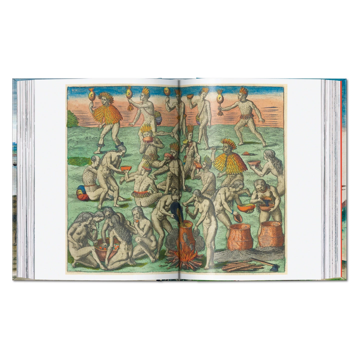 Theodore de Bry. The New World. 45th Ed. (English)