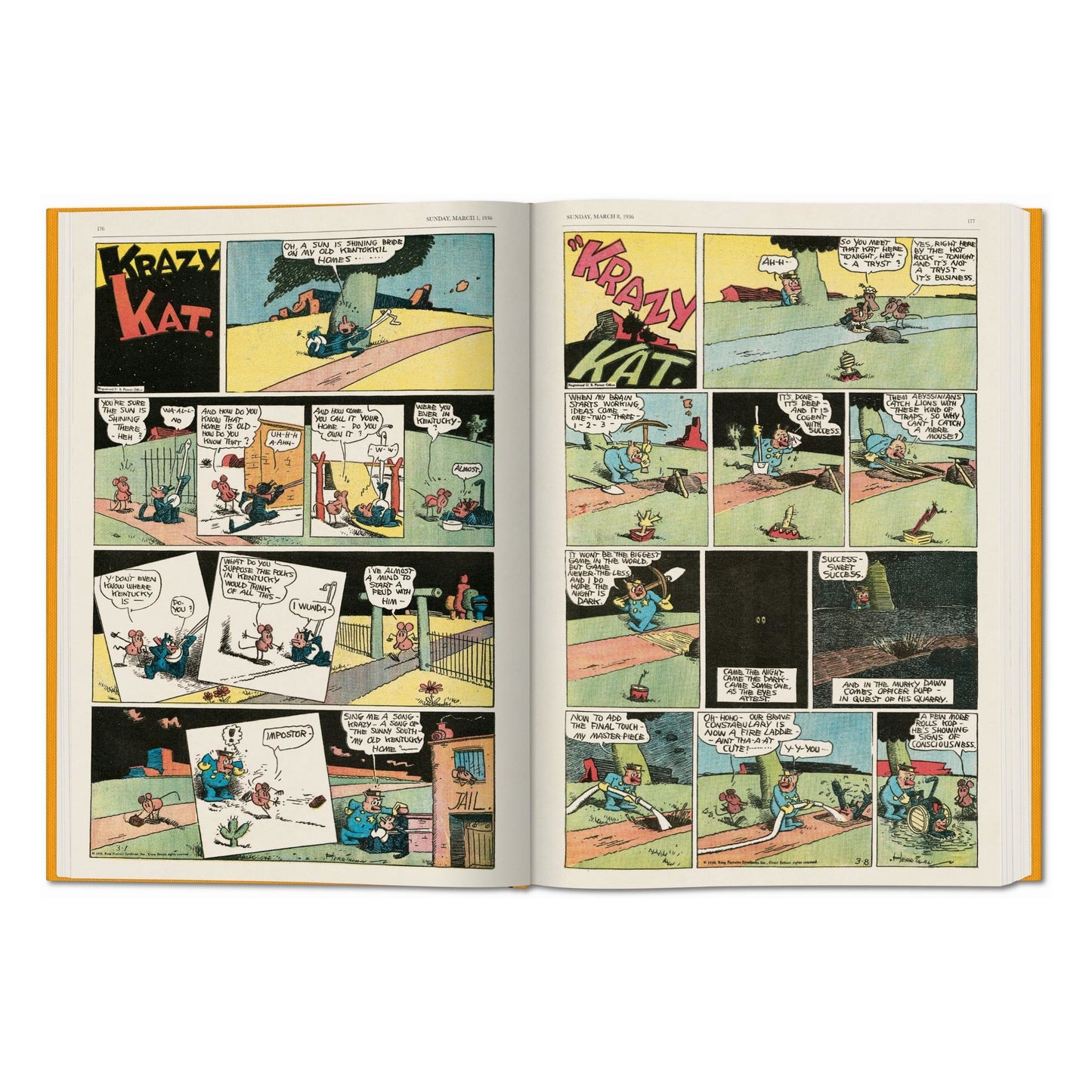 George Herriman’s “Krazy Kat”. The Complete Color Sundays 1935–1944 (English)