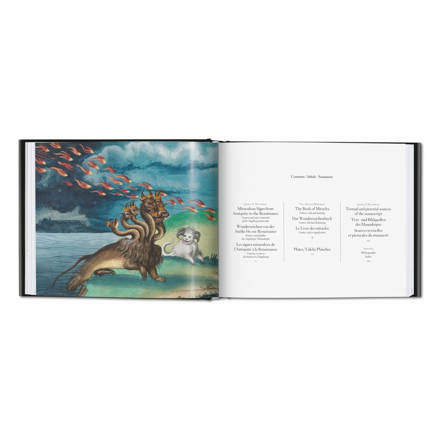 The Book of Miracles (German, French, English)