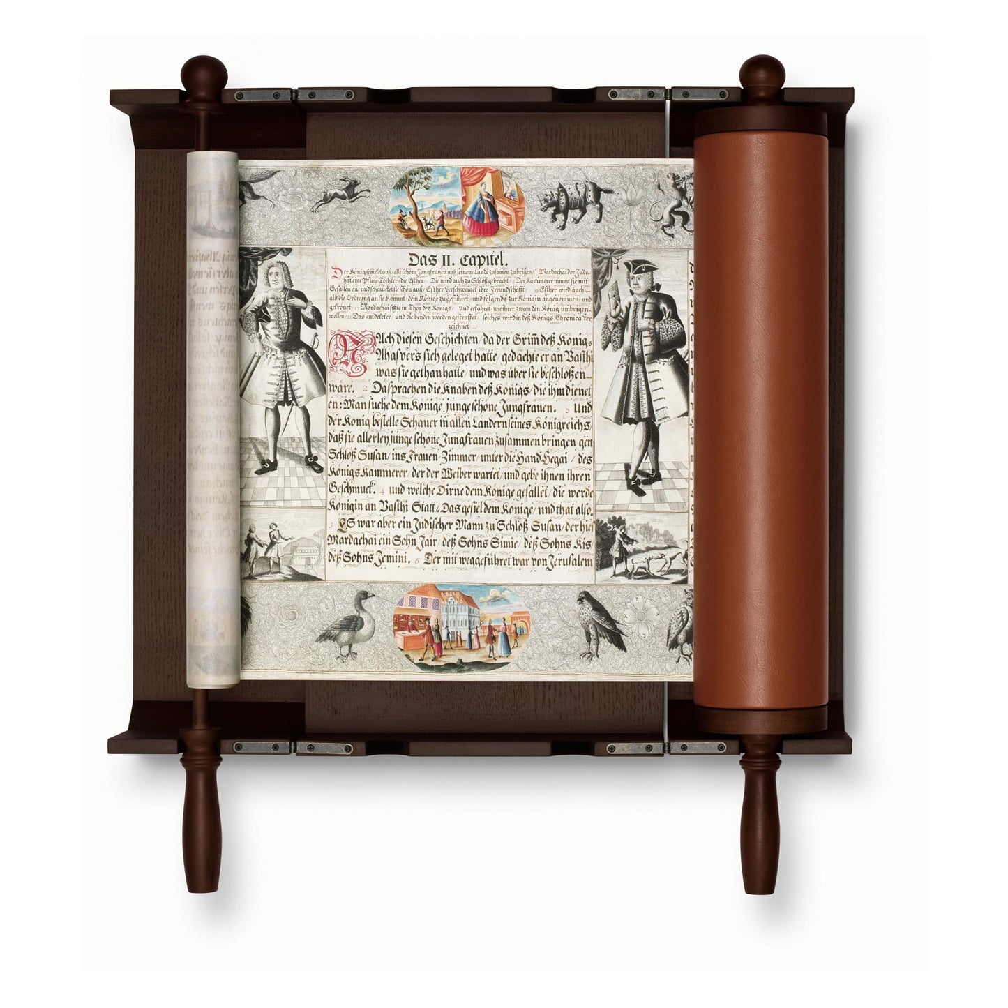 The Esther Scroll (German, French, English) (SA)