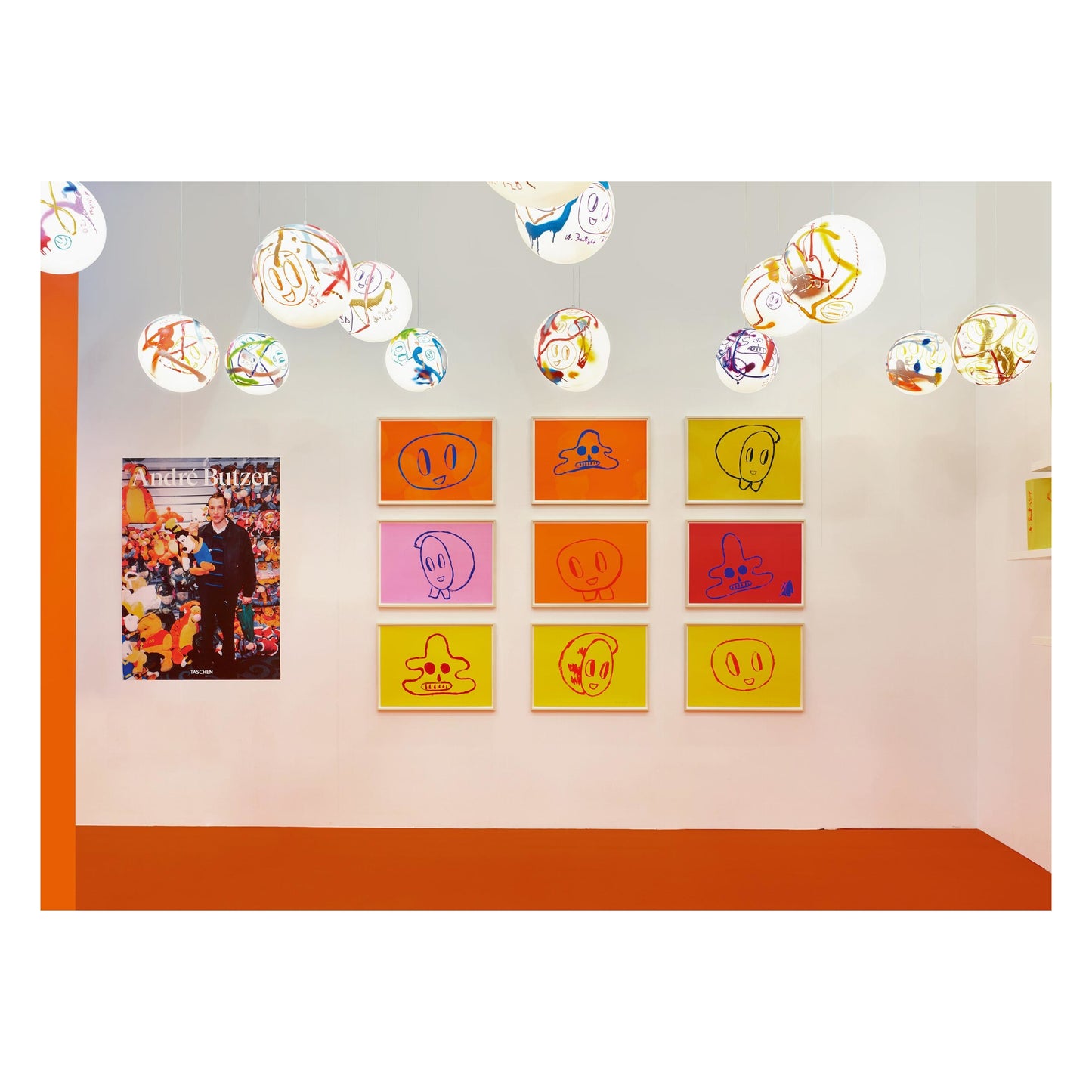 André Butzer. Set of 3 Screenprints ‘Untitled 7–9’, 2021