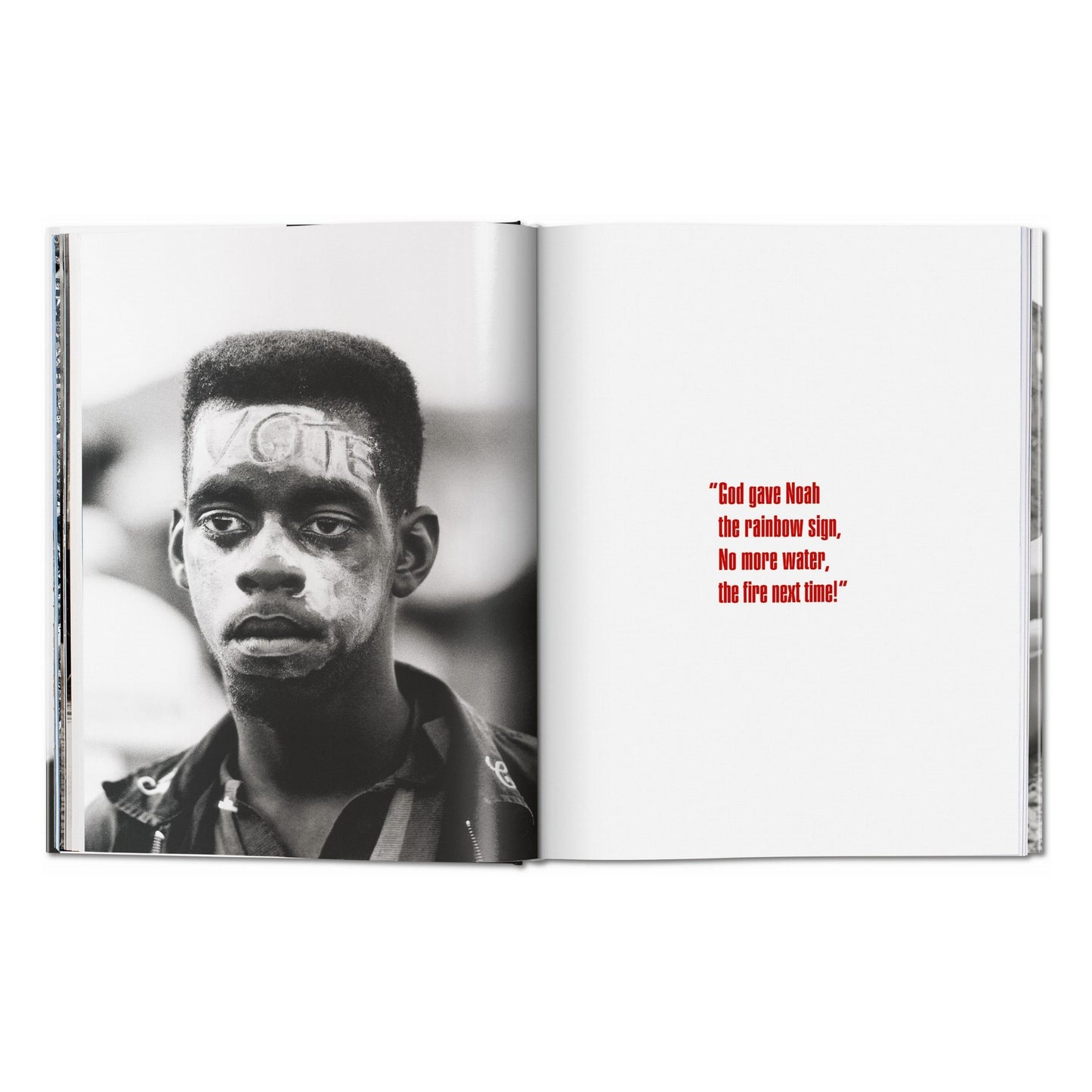 James Baldwin. Steve Schapiro. The Fire Next Time (English)