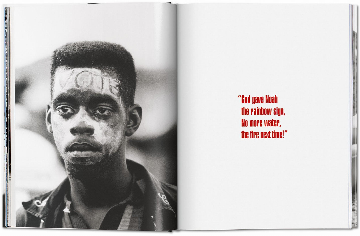 James Baldwin. Steve Schapiro. The Fire Next Time (English)