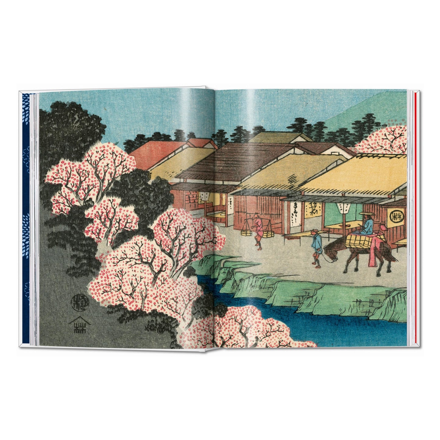 Hiroshige & Eisen. The Sixty-Nine Stations along the Kisokaido. 40th Ed. (Spanish, English, Italian)