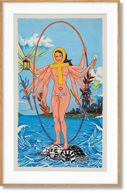 Alejandro Jodorowsky. Art Sin Fin. Art Edition No. 1–100, ‘La hija del tiempo (The daughter of time)’, 1972/2025 (English) (AP)