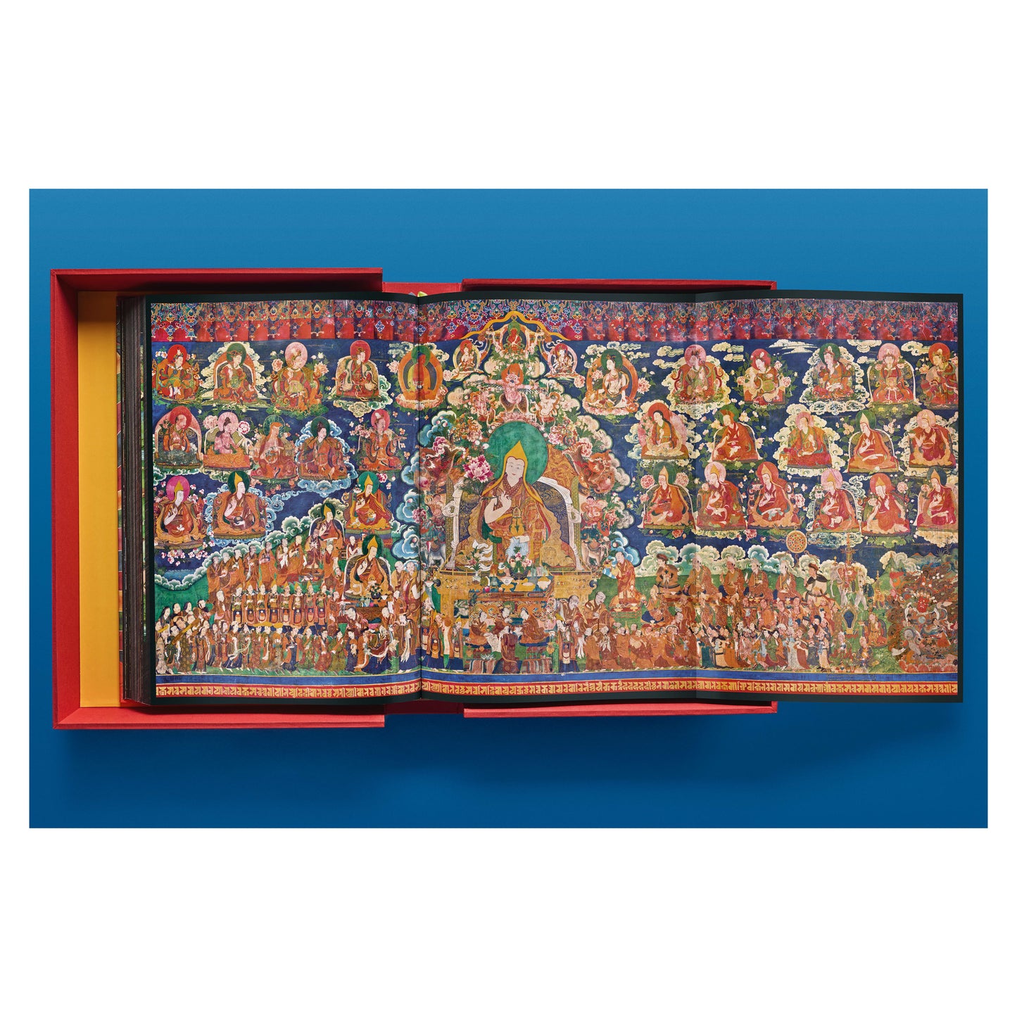 Murals of Tibet. BABY SUMO. Art Edition No. 81–160, ‘White Vairochana, Jonang Puntsoling’ (early 17th century) (English)
