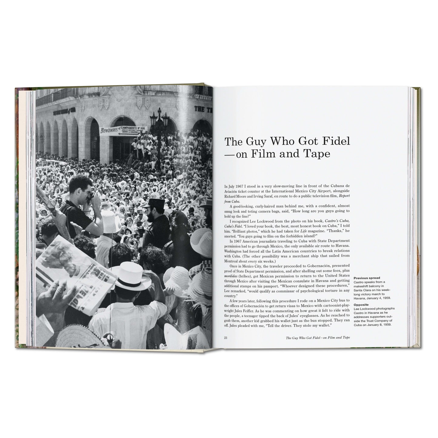 Lee Lockwood. Castro's Cuba. 1959–1969. 45th Ed. (English)