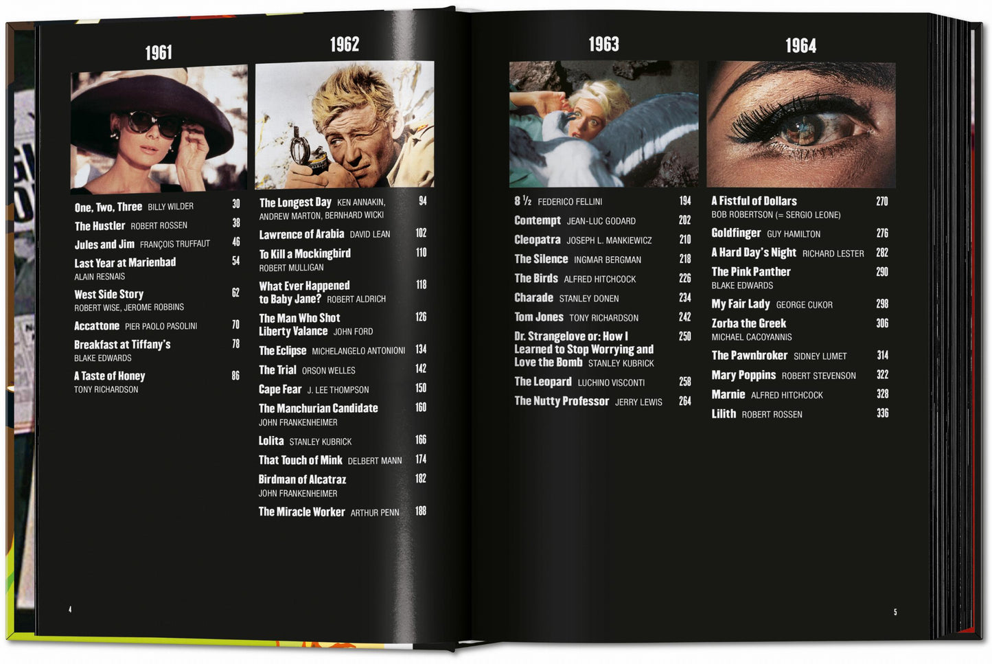 100 Movies of the 1960s (English)
