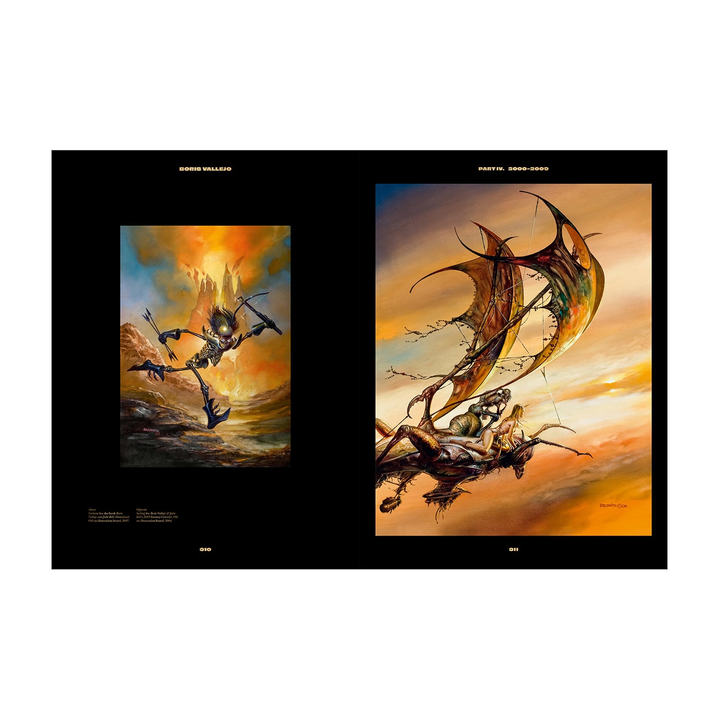 The Fantastic Worlds of Boris Vallejo (German, French, English)