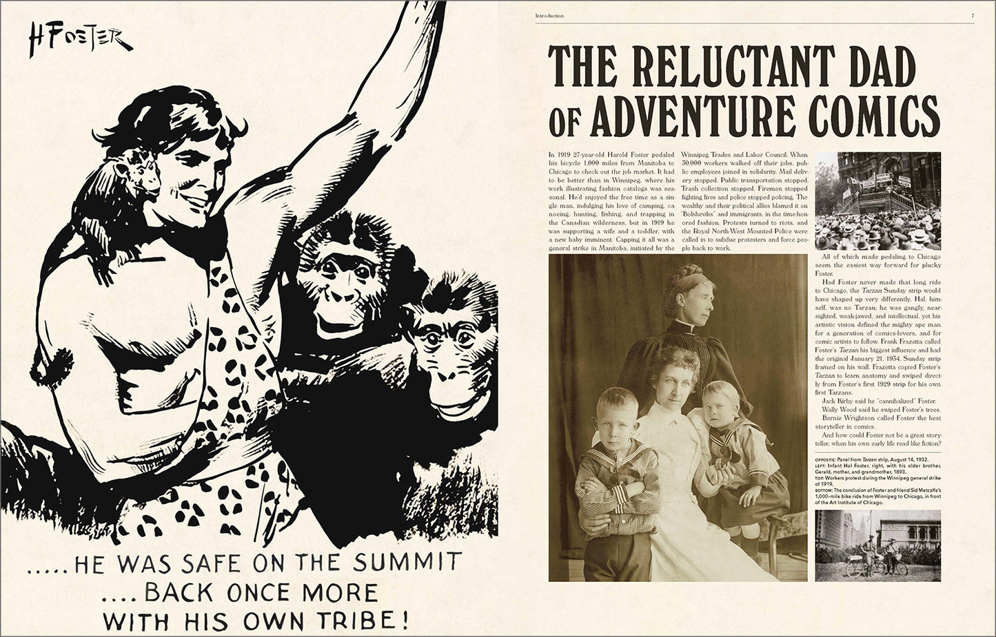 Tarzan, Sunday Comics, V1, Hal Foster (German, French, English)