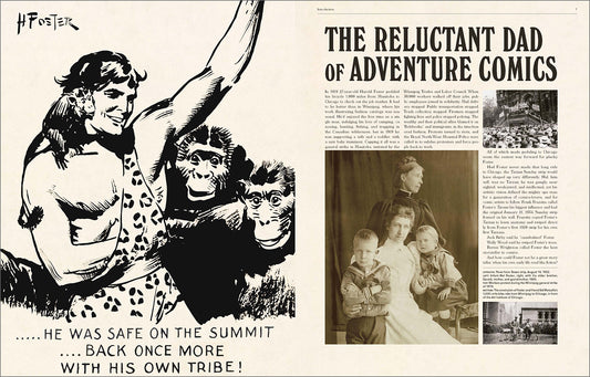 Tarzan, Sunday Comics, V1, Hal Foster (German, French, English)