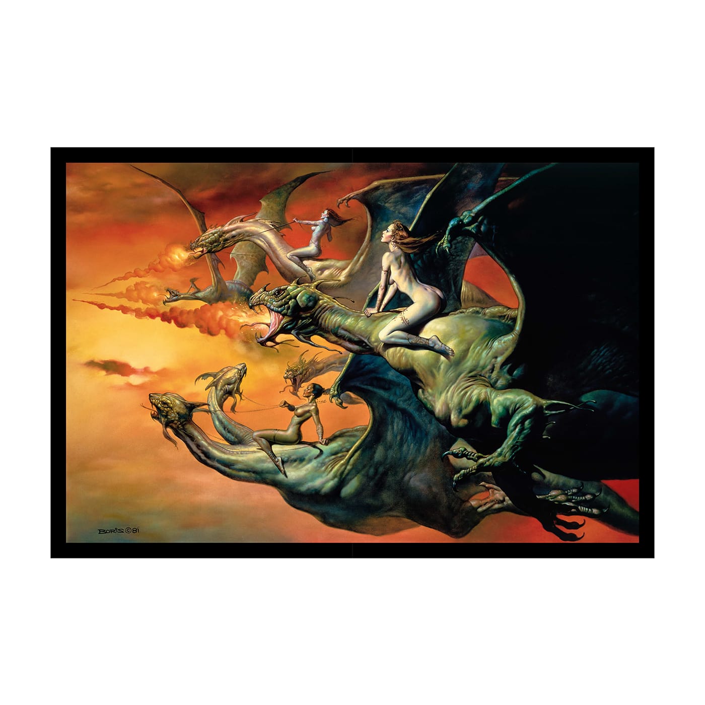 The Fantastic Worlds of Boris Vallejo (German, French, English)