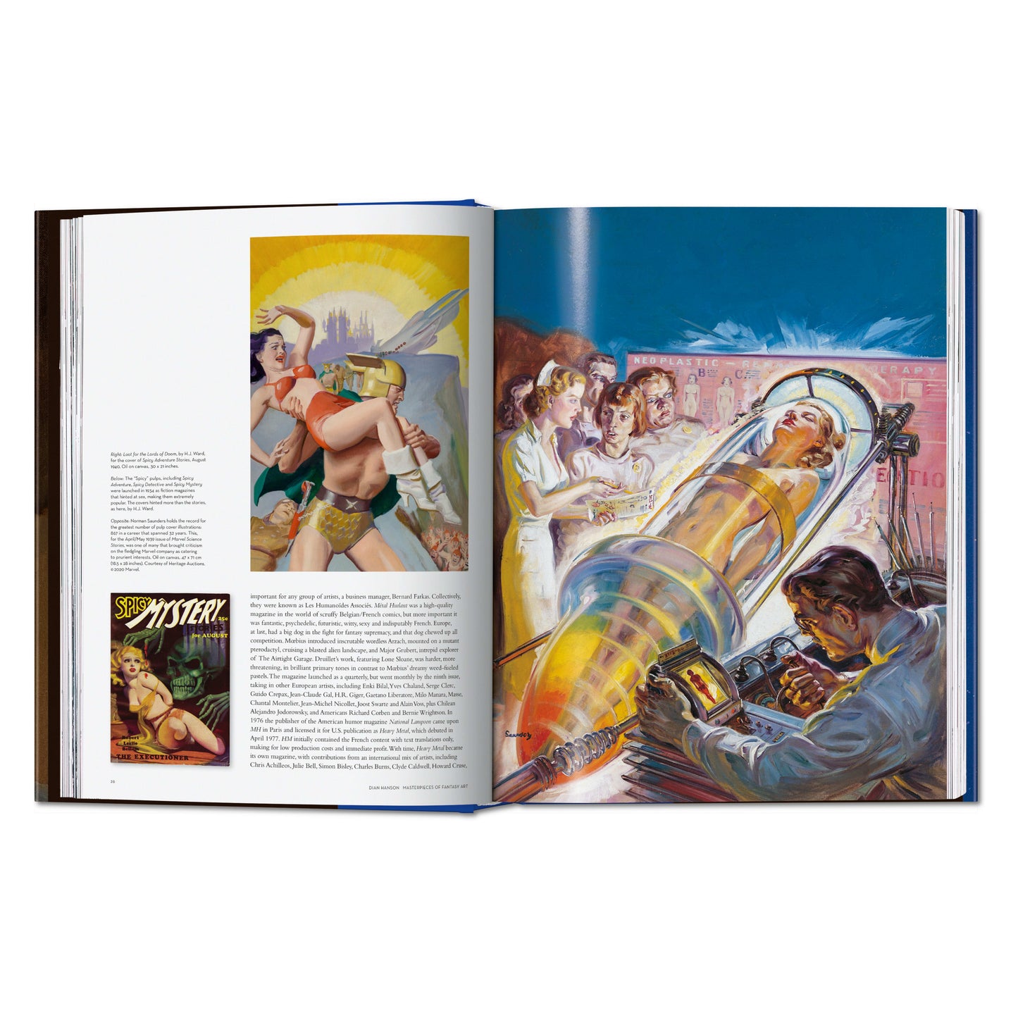 Masterpieces of Fantasy Art (German, French, English)