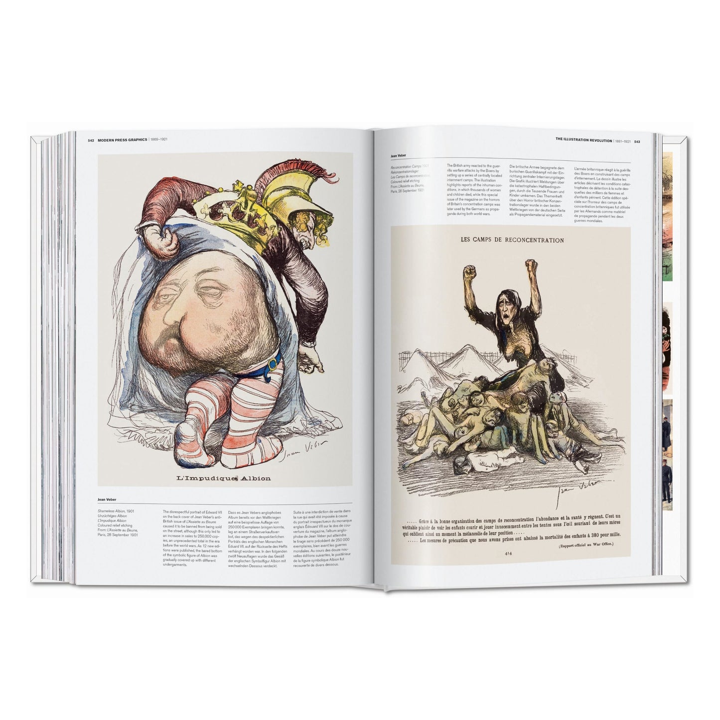 History of Press Graphics. 1819–1921 (German, French, English)