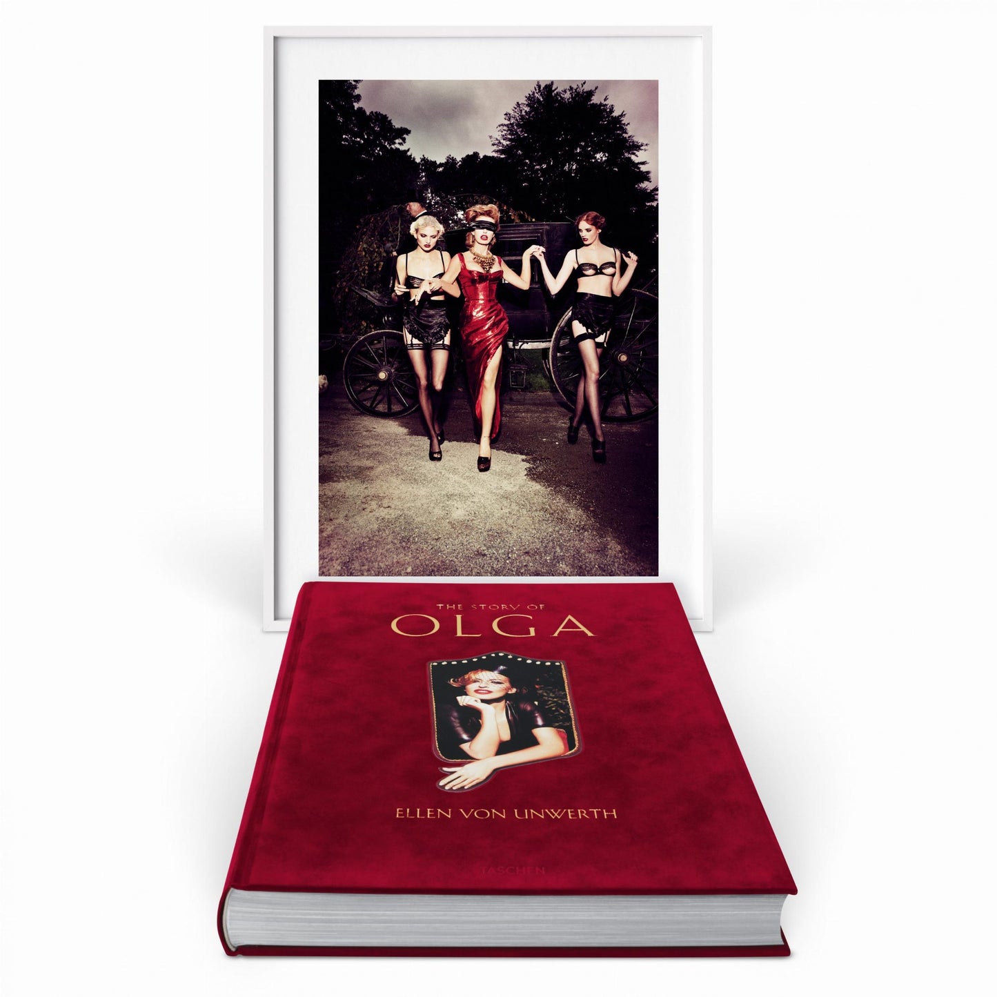 Ellen von Unwerth. The Story of Olga. Art Edition No. 1–125 ‘Servants’ (German, French, English)